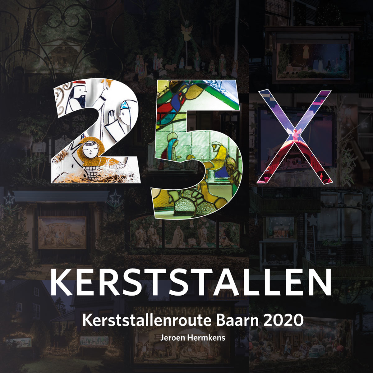 Kaft 25x Kerststallen